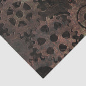 Papier Mousseline Découpage des engrenages (Détail)