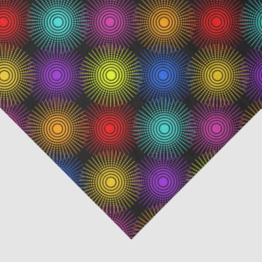 Papier Mousseline Découpage des étoiles brillantes (Détail)