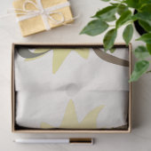 Papier Mousseline Découpage des Feuilles de chêne d'automne (Cadeau)