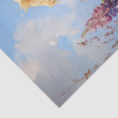 Papier Mousseline Découpage des fleurs de lupine d'or (Détail)