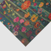 Papier Mousseline Découpage des fleurs hippies (Détail)