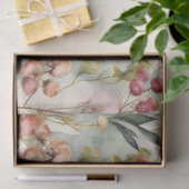 PAPIER MOUSSELINE DÉCOUPAGE DES FLEURS SAUVAGES DU PRINTEMPS BOHO (Cadeau)