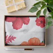 Papier Mousseline Découpage des fleurs tropicales (Cadeau)