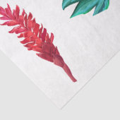 Papier Mousseline Découpage des fleurs tropicales (Détail)