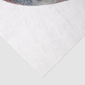 Papier Mousseline Découpage des lèvres du drapeau américain (Détail)