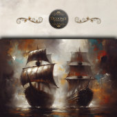 Papier Mousseline Découpage des navires viking à destination du stoc