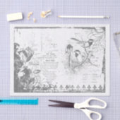 Papier Mousseline Découpage des oiseaux français (Artisanat)