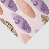 Papier Mousseline Découpage des planches de surf colorées (Détail)