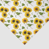 Papier Mousseline Découpage des tournesols Pays Petits éléments (Détail)