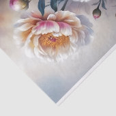Papier Mousseline Découpage des Whispers Peony (Détail)