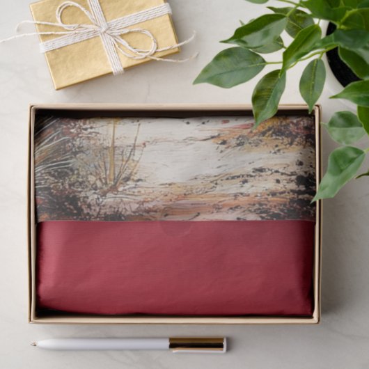 Papier Mousseline Découpage Desert Sunset Symphonie Design (Cadeau)