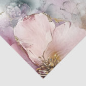 Papier Mousseline Découpage Design floral artistique Fleurs délicate (Détail)