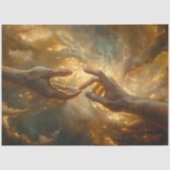 Papier Mousseline Decoupage Devine Connection Creation Faith Based (Recto)