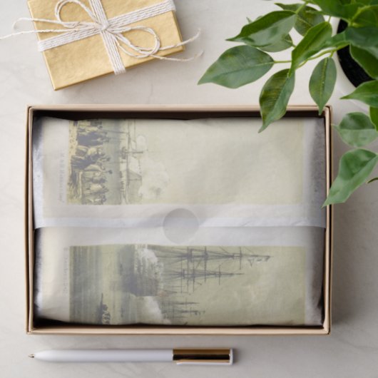 Papier Mousseline Découpage d'expédition (Cadeau)