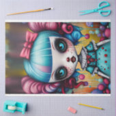 Papier Mousseline Découpage d'Halloween Déplaisante de poupée Agatha (Artisanat)