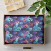 Papier Mousseline Découpage d'Halloween rouge déplaisant Fantôme (Cadeau)