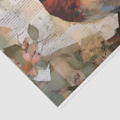 Papier Mousseline Découpage d'oiseaux vintages Aquarelle Découpage d (Détail)