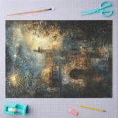 Papier Mousseline Découpage Dôme d'or de la Jérusalem Rocheuse (Artisanat)