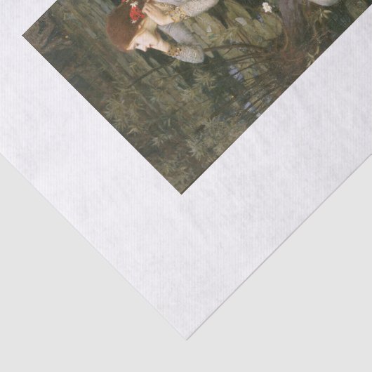 Papier Mousseline Découpage d'ophelia (Détail)