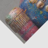 Papier Mousseline Decoupage Dot Drop Duo Bubblegum Nutcrackers  (Détail)