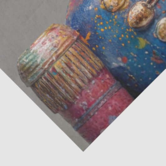 Papier Mousseline Decoupage Dot Drop Duo Bubblegum Nutcrackers  (Détail)