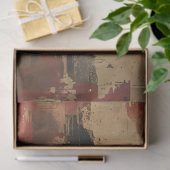 Papier Mousseline Découpage Drapeau américain Wild West Photographie (Cadeau)