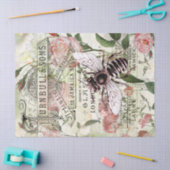 Papier Mousseline Découpage du bouquet Ephémère de la rose d'abeille (Artisanat)