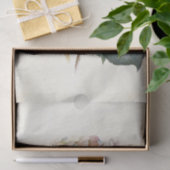 Papier Mousseline Découpage du cachet postal de la Fleur d'Hydrangée (Cadeau)