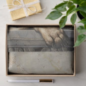 Papier Mousseline Découpage du Carlin royal (Cadeau)