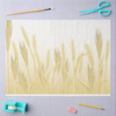 Papier Mousseline Découpage du champ de blé d'or (Artisanat)