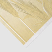 Papier Mousseline Découpage du champ de blé d'or (Détail)