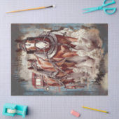 Papier Mousseline Découpage du cheval (Artisanat)