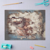 Papier Mousseline Découpage du cheval (Artisanat)