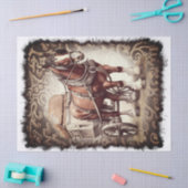 Papier Mousseline Découpage du cheval (Artisanat)
