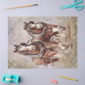 Papier Mousseline Découpage du cheval (Artisanat)