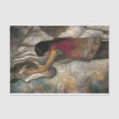 Papier Mousseline Découpage du Cheval Sacré (Recto)