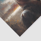 Papier Mousseline Découpage du conducteur de prairie (Détail)