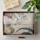 Papier Mousseline Découpage du coq vintage (Cadeau)