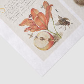 Papier Mousseline Découpage du jardin de calligraphie florale (Détail)