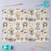 Papier Mousseline Découpage du jardin de fées et champignons de Whim (Artisanat)