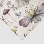 Papier Mousseline Découpage du jardin de fées et champignons de Whim (Détail)