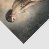 Papier Mousseline Découpage du jardin rose (Détail)