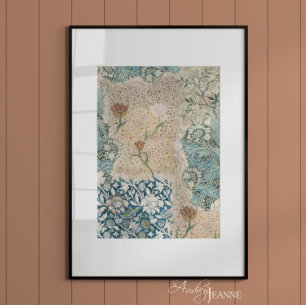 Papier Mousseline Découpage du jardin William Morris Floral Cottagec