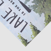 Papier Mousseline Découpage du jeu de pêche (Détail)