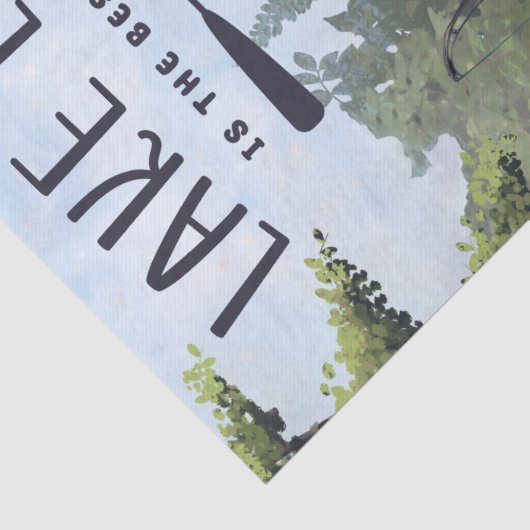 Papier Mousseline Découpage du jeu de pêche (Détail)