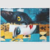 Papier Mousseline Découpage du Mois de l'histoire des femmes (Recto)