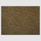 Papier Mousseline Découpage du Motif Golden Coathangers (Recto)