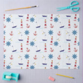 Papier Mousseline Découpage du Motif nautique (Artisanat)