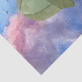 Papier Mousseline Découpage du nome de pêche "Keepin' It Reel" (Détail)