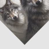 Papier Mousseline Découpage du pack Wolf lunaire (Détail)